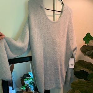 Open Back Sweater